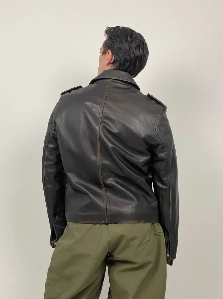 Lether jacket anni '80