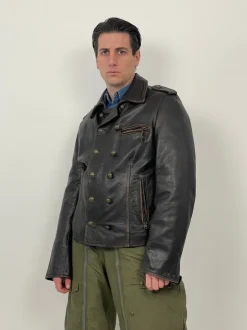 Lether jacket anni '80