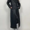 Long Leather Coat