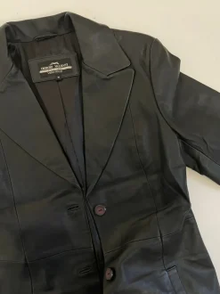 Long Leather Coat