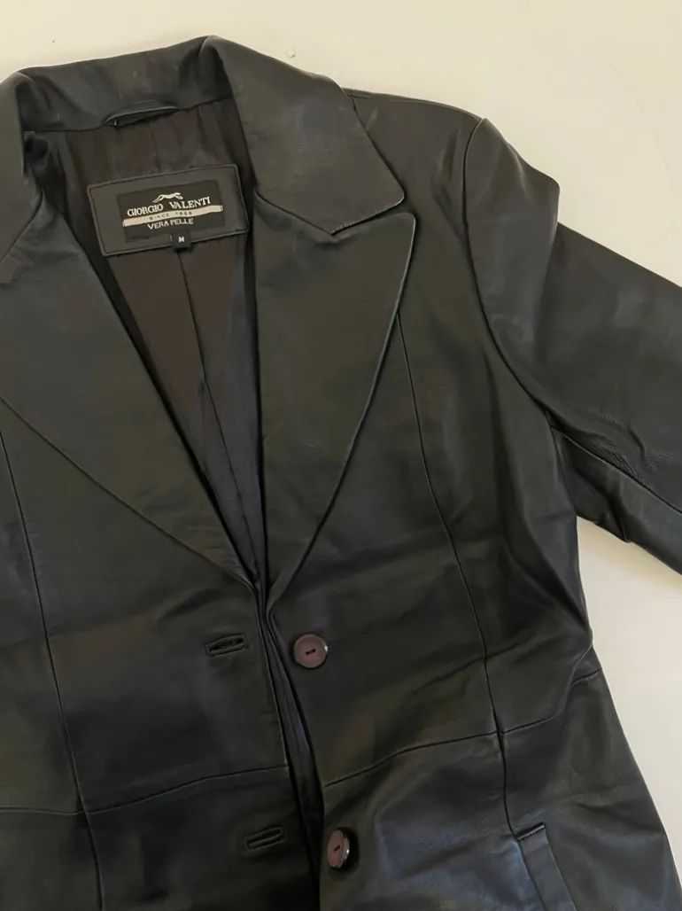Long Leather Coat