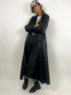 Long Leather Coat anni '70