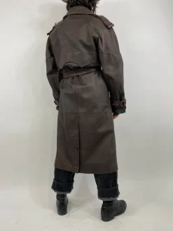 Long leather jacket anni ‘60