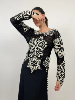 Maglione cropped Moschino