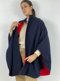 Mantella vintage in lana