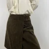 Minigonna Alberta Ferretti in velluto