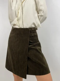 Minigonna Alberta Ferretti in velluto