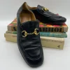 Mocassino Gucci 1955 Horsebit Accent Leather Loafers - Numero 37