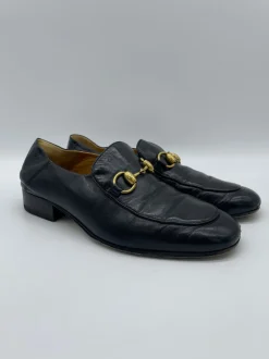Mocassino Gucci 1955 Horsebit Accent Leather Loafers - Numero 37
