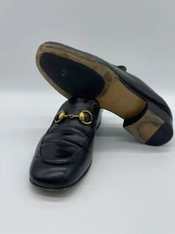 Mocassino Gucci 1955 Horsebit Accent Leather Loafers - Numero 37