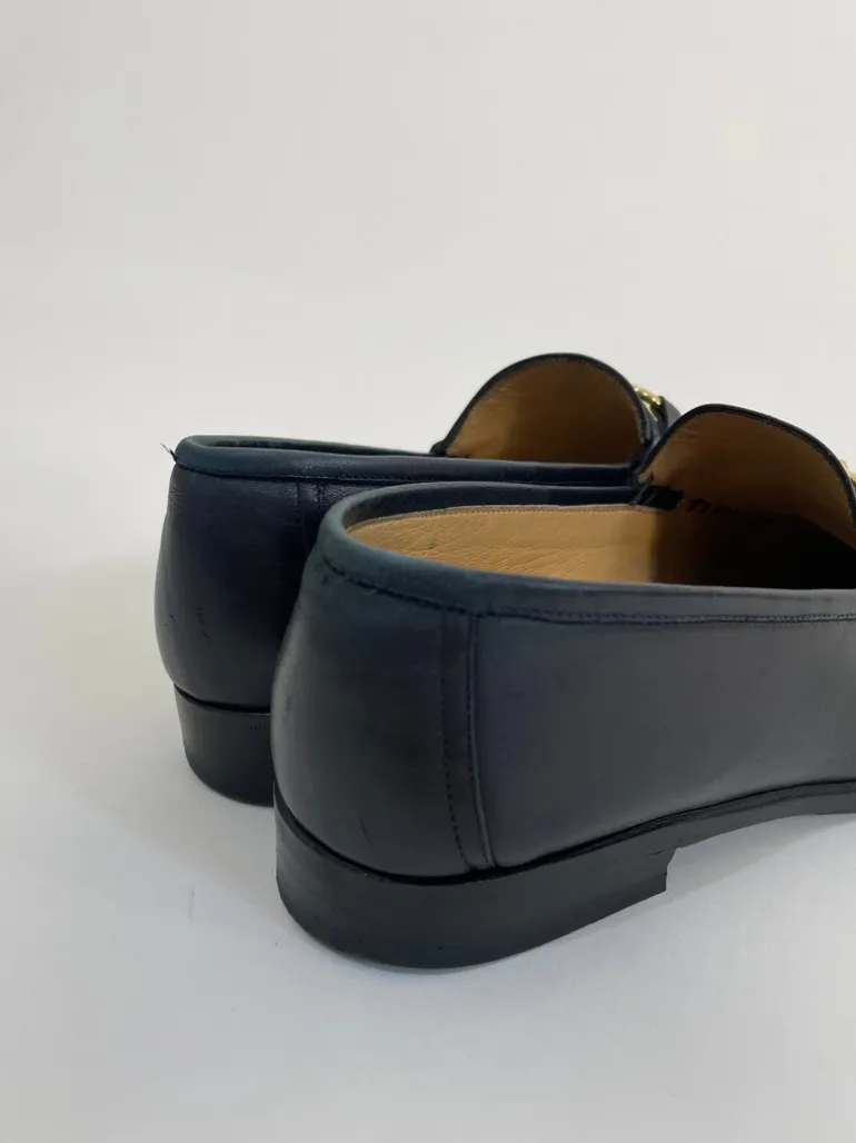 Mocassino vintage con fibbia oro - Numero 39