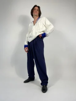 Pantalone anni '80 in cotone