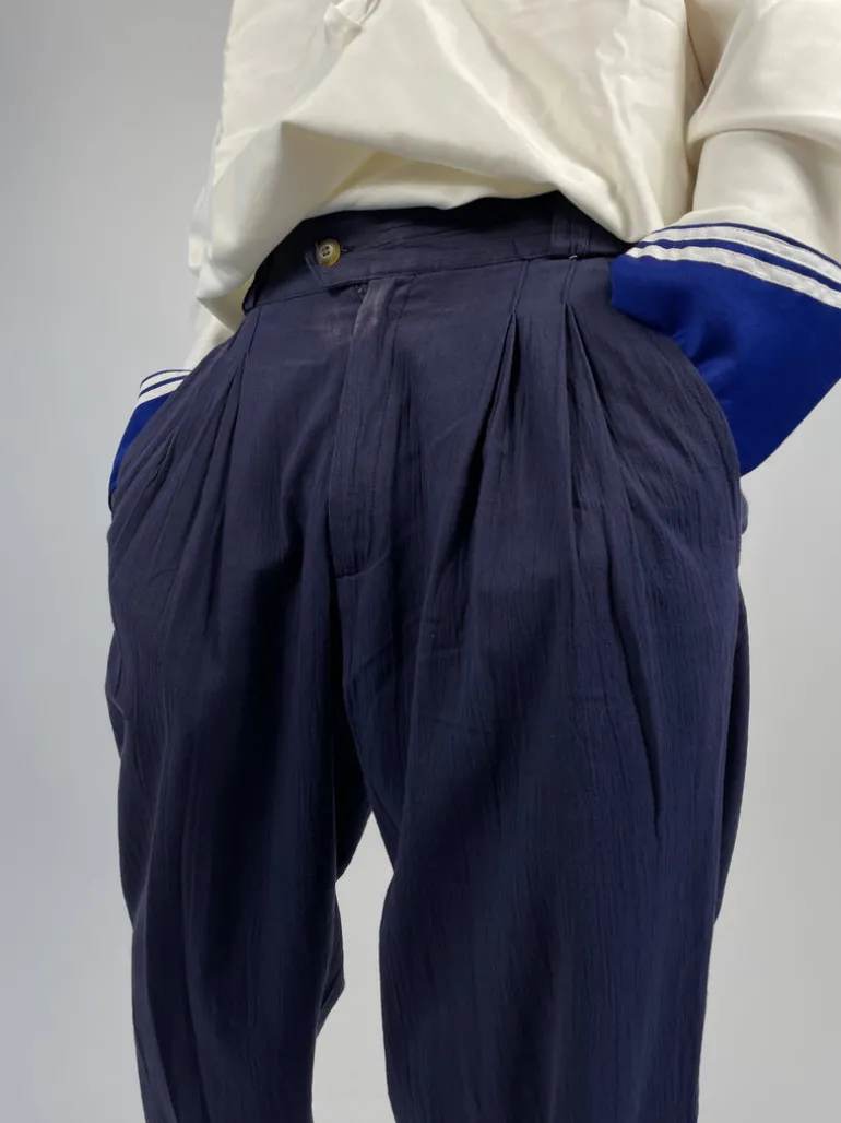 Pantalone anni '80 in cotone
