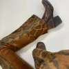 Pantaloni a zampa animalier Gianfranco Ferré
