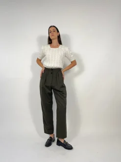 Pantaloni anni '80 con pence