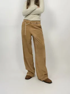 Pantaloni in camoscio vintage