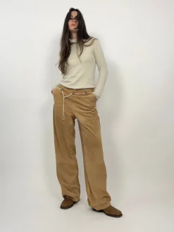 Pantaloni in camoscio vintage