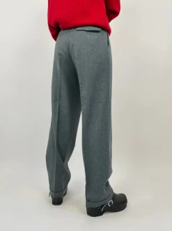 Pantaloni in pure lana anni '70
