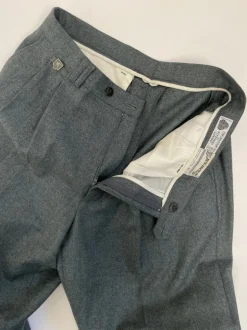 Pantaloni in pure lana anni '70