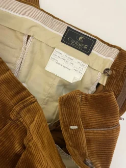 Pantaloni in velluto millerighe