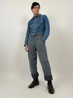 Pantaloni Svizzeri workwear anni '50/60