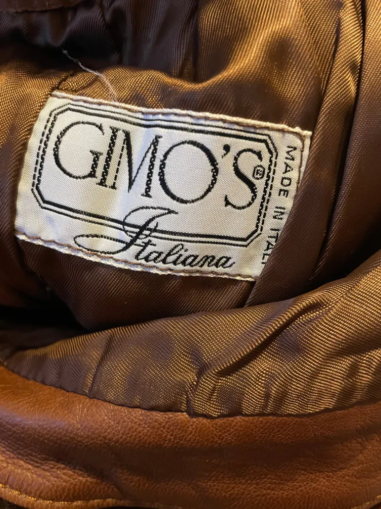 Pantaloni vera pelle anni '80