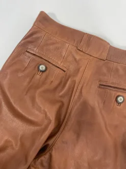 Pantaloni vera pelle anni '80