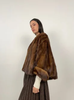 Pelliccia cropped anni '70