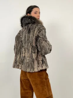 Pelliccia cropped vintage