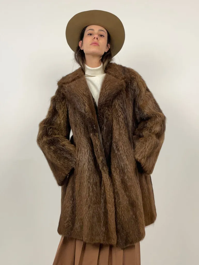 Pelliccia sartoriale vintage
