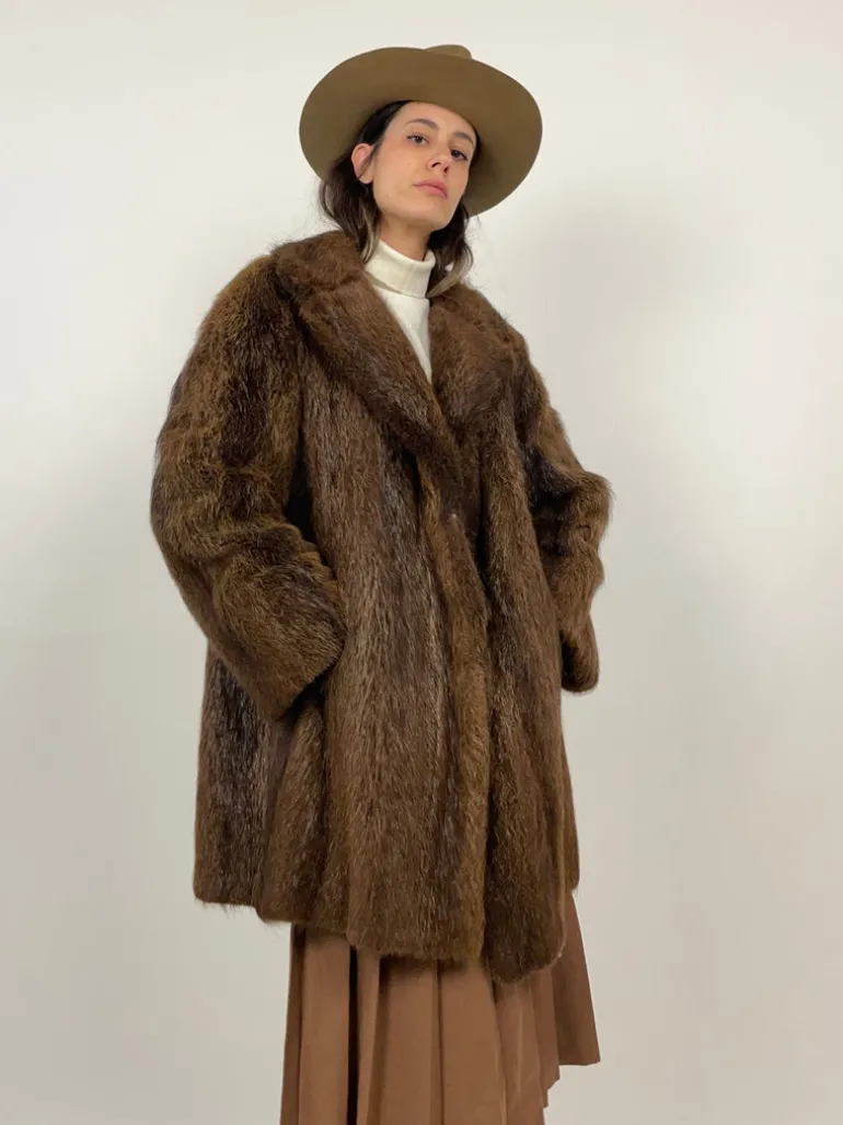 Pelliccia sartoriale vintage