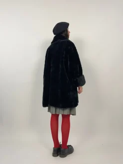 Pelliccia sintentica vintage - Made in Paris