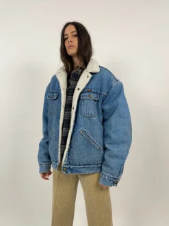 Rifle sherpa denim jacket