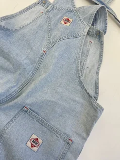 Salopette corta Rifle in jeans