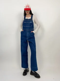 Salopette in jeans anni '80