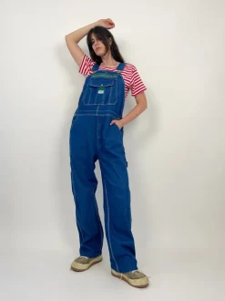 Salopette Liberty vintage in Denim