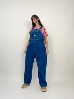 Salopette Liberty vintage in Denim
