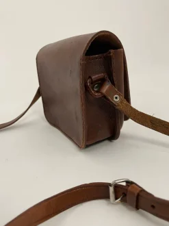 Tracolla in cuoio anni '70
