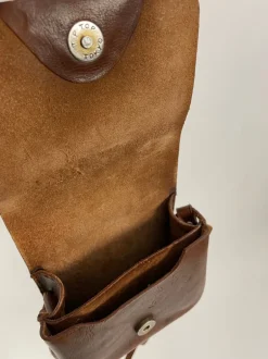 Tracolla in cuoio anni '70