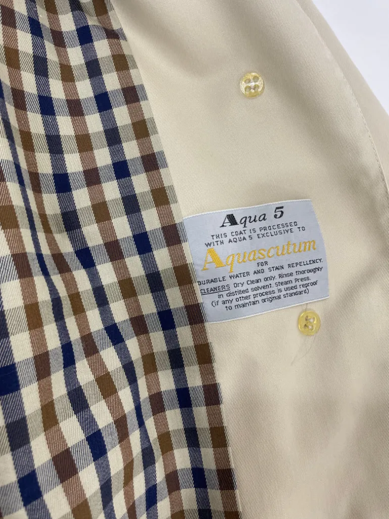 Trench Aquascutum Made in England