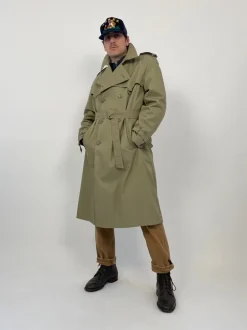 Trench doppiopetto anni '70
