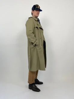 Trench doppiopetto anni '70