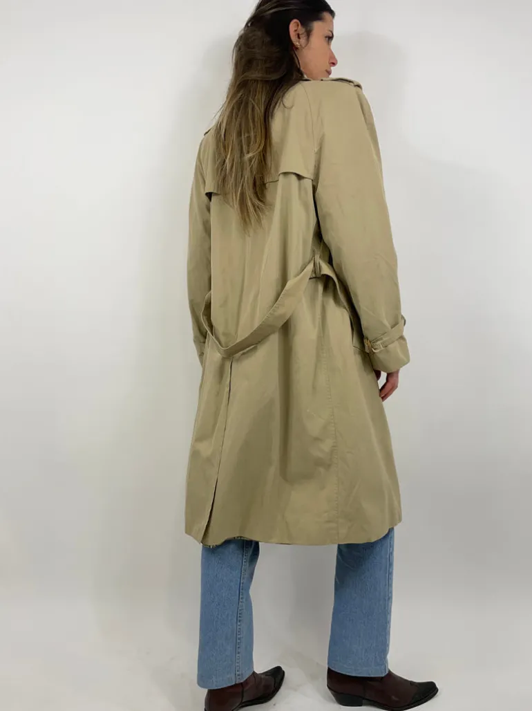 Trench San Giorgio con fodera tartan