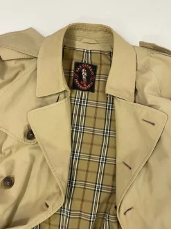 Trench San Giorgio con fodera tartan