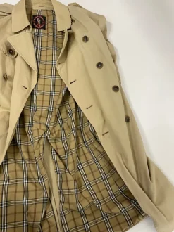 Trench San Giorgio con fodera tartan