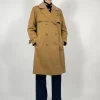 Trench vintage doppiopetto