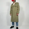 Trench vintage doppiopetto
