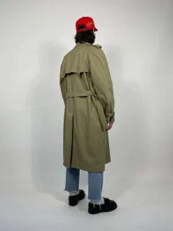 Trench vintage doppiopetto